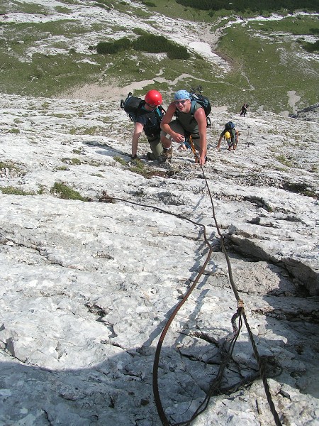 FERRATA ETERNA NA PUNTA SERAUTA 2962 M